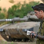 Kosher tefillin on IDF soldier