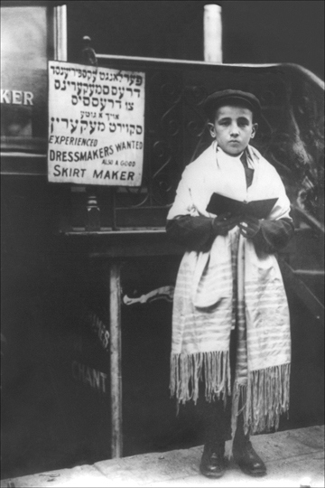 Boy in Tallis