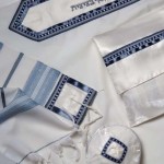 Blue Shades Handmade Tallit Set