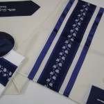 Galilee Silks Pomegranate Tallit Wool Galilee Silks Tallit