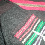 Joseph's Coat Tallit in Black