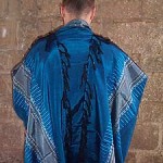 Gabrieli Handwoven Tallit - Blue and Gray