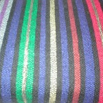 Close-up of striping